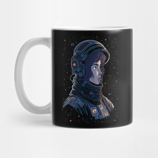 Anime Female Astronaut Mug